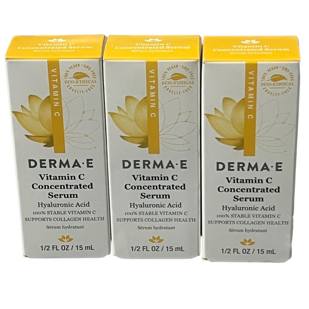3 Derma-E Vitamin C Concentrated Serums